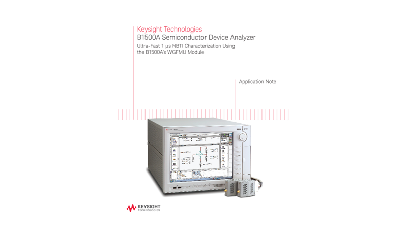 B1500A Semiconductor Device Analyzer